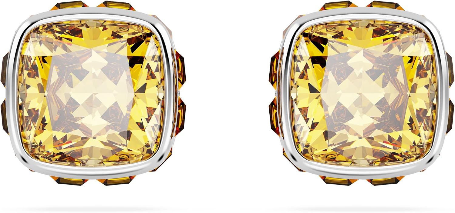Detalle de Swarovski Birthstone Stud Earrings, 1/3 x 1/3 Inch