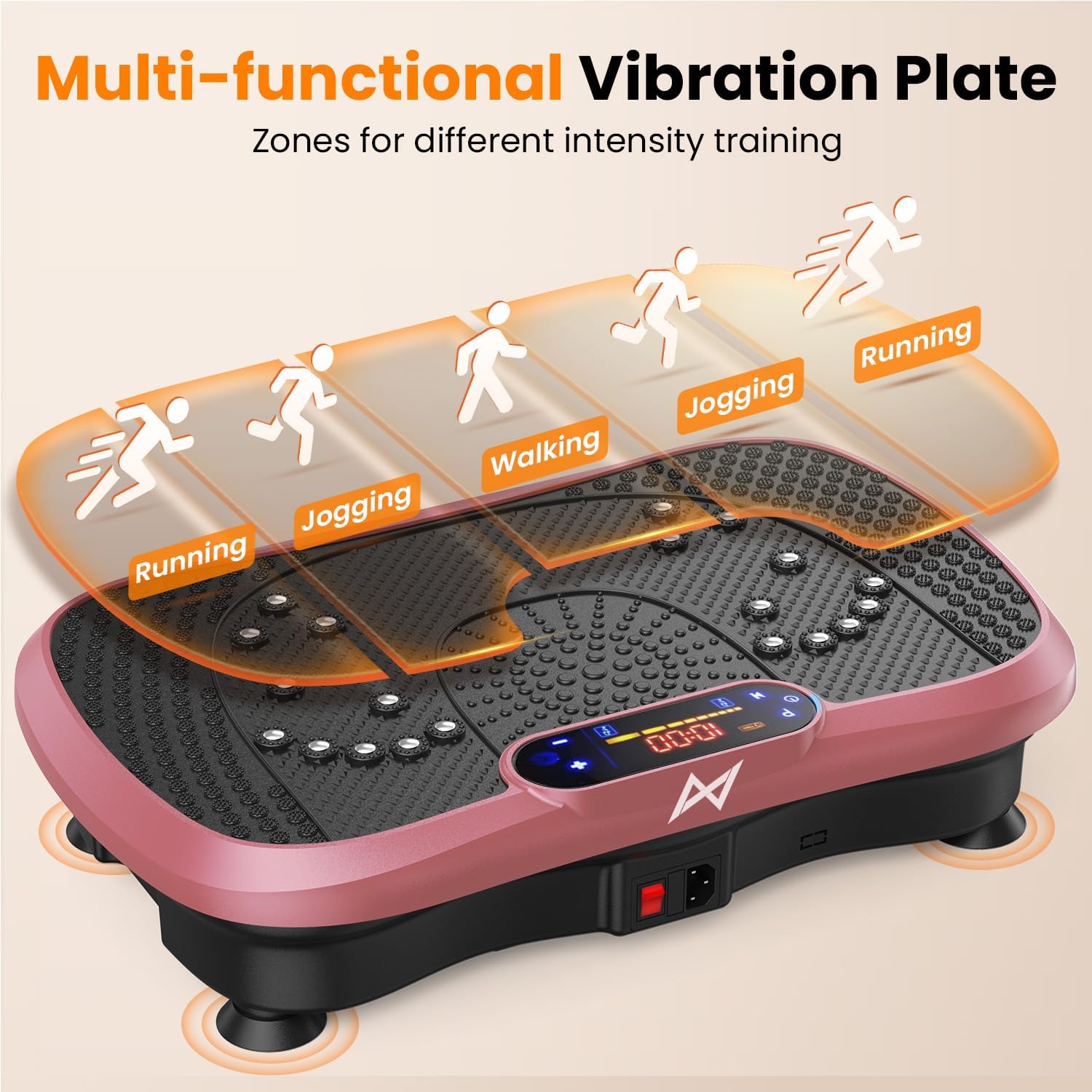 Thumbnail 6 de AXV Vibration Plate 120-Speed Full Body Shaker