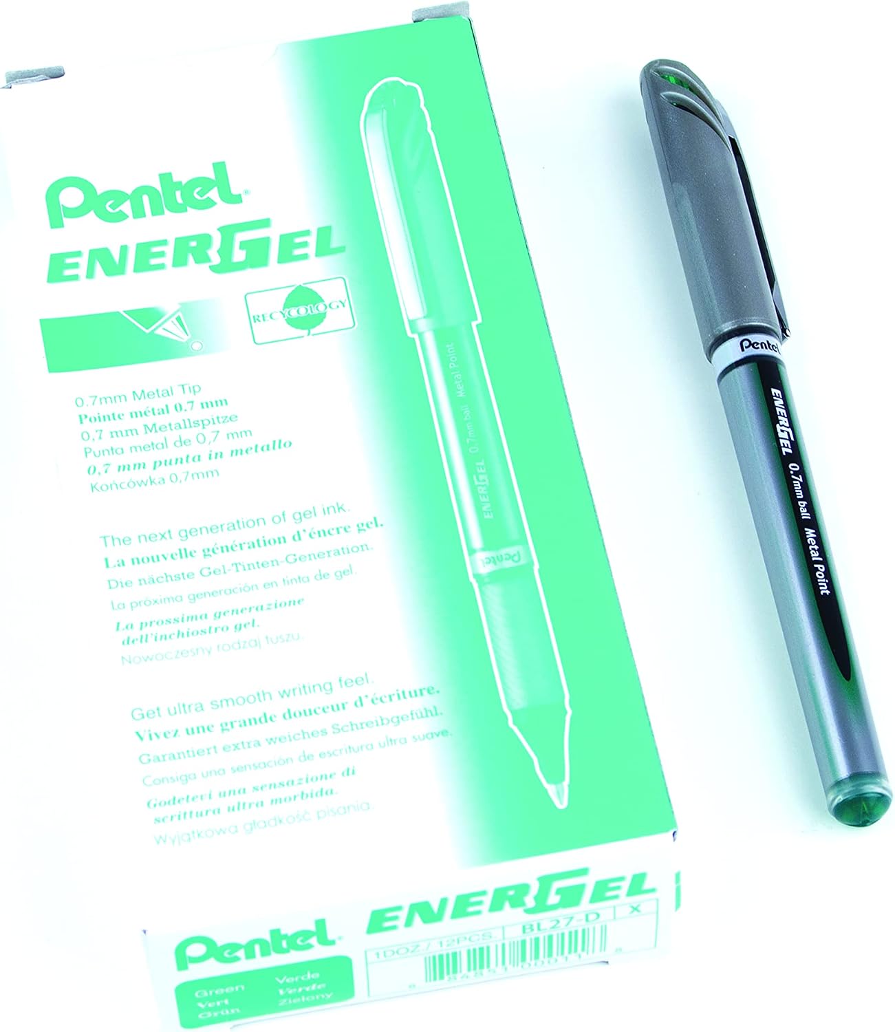 Detalle de Pentel capped gel pen 0.7 mm