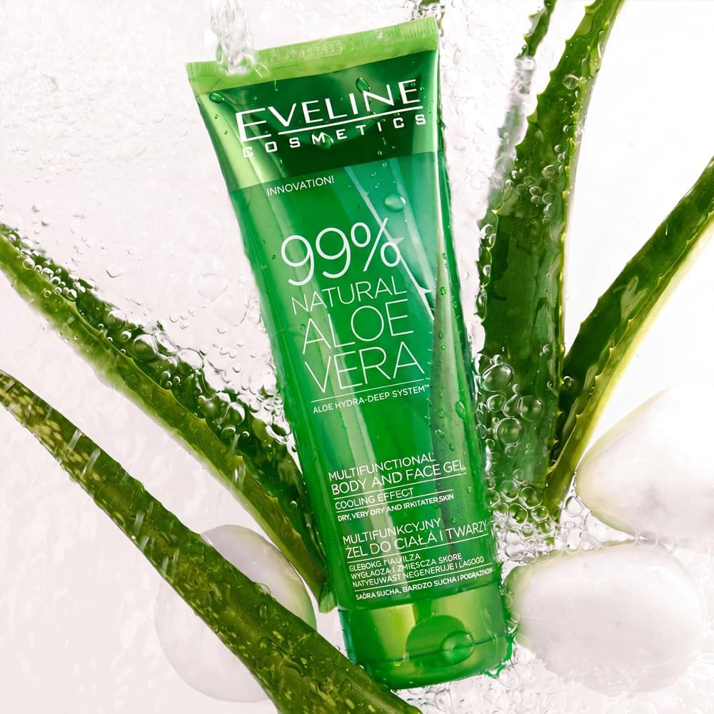 Thumbnail 4 de Eveline Cosmetics Aloe Vera Gel 99% for Face and Body, 250 ml