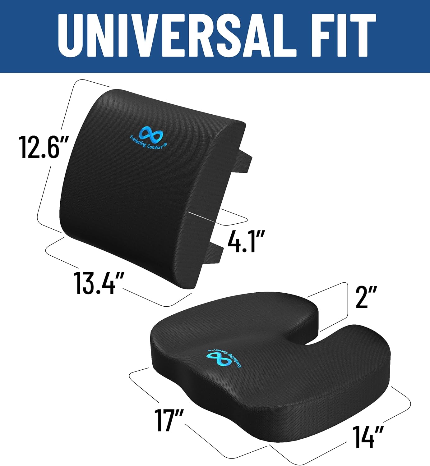Thumbnail 4 de Everlasting Comfort Memory Foam Seat Cushion 💺