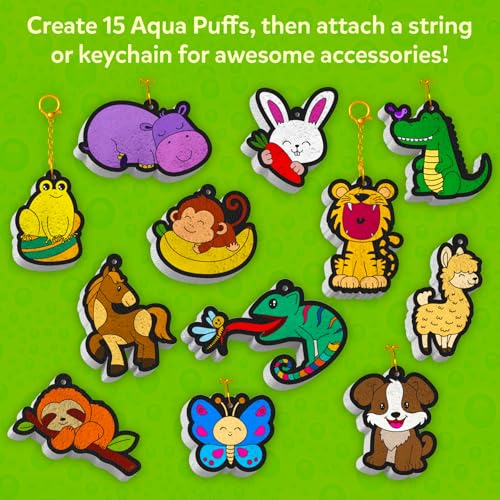 Detalle de Skillmatics Aqua Puffs Animals: Magical Water-Activated Puff Art for Kids