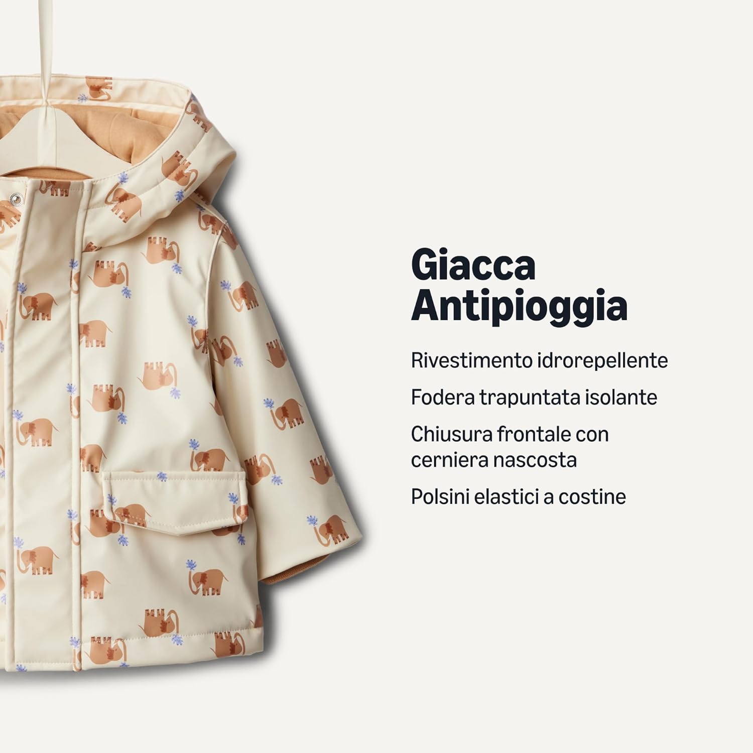 Thumbnail 1 de Amazon Essentials x Sofia Grainge Giacca Antipioggia Idrorepellente per Bimbo e Bambino