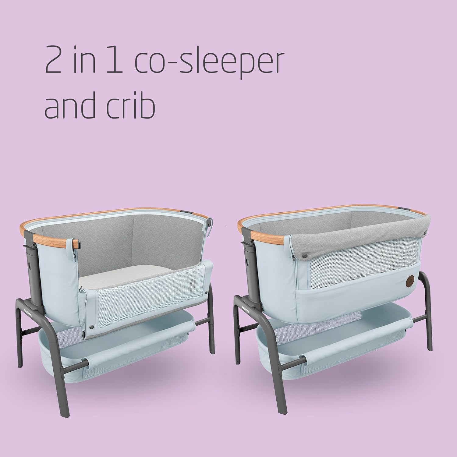 Thumbnail 1 de Maxi-Cosi Iora Co-Sleeper Crib: Foldable Bedside Cot for 0–6 Months