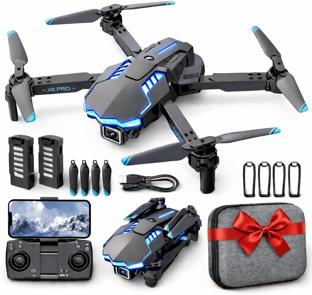 Detalle de Dron con cámara 1080 para niño y adultos 30 min