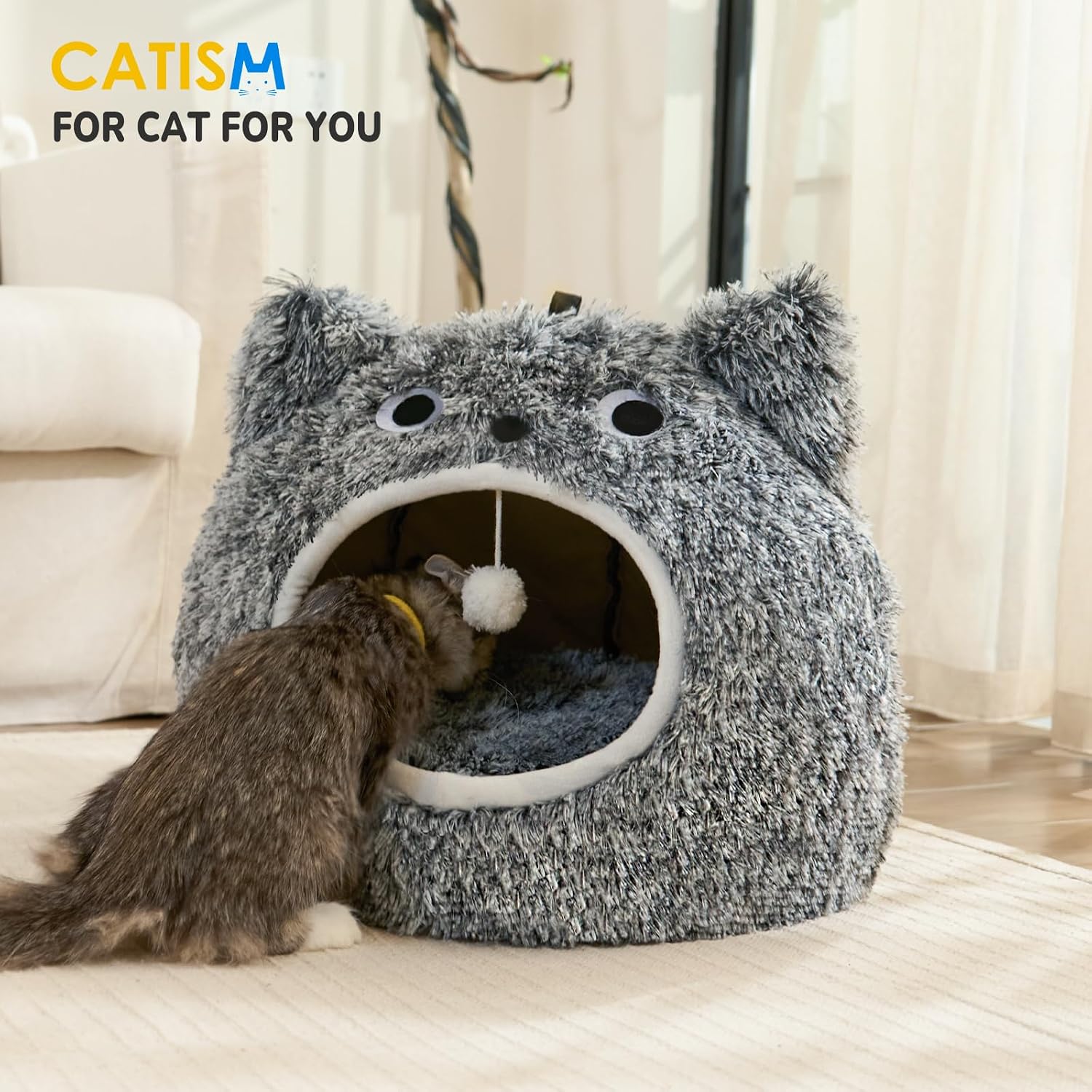 Detalle 2 de CATISM Niche pour chat lavable đ±