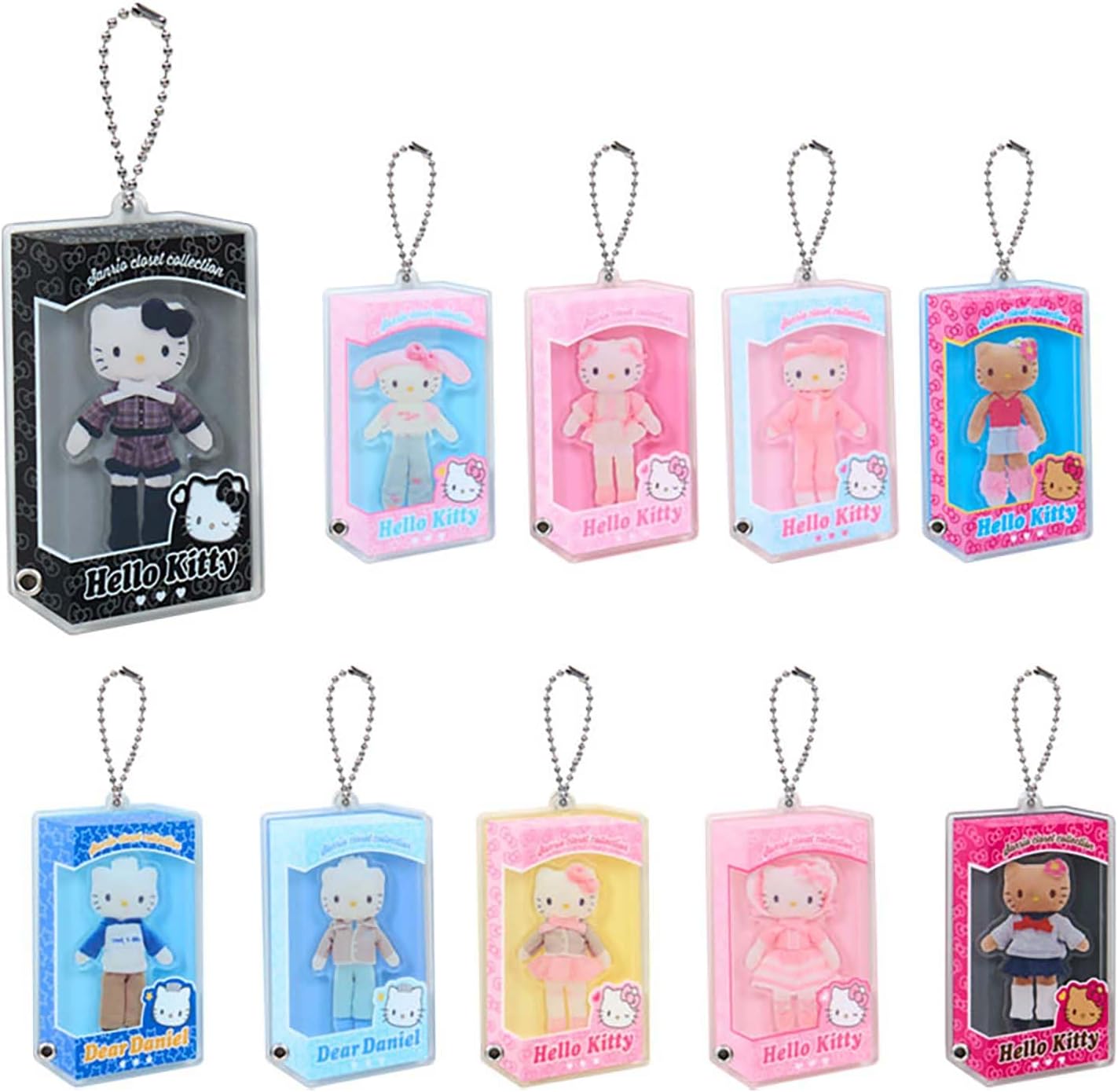 Detalle 2 de サンリオ Sanrio closet collection ハローキティ ストラップ 112887 PVC・アクリル製