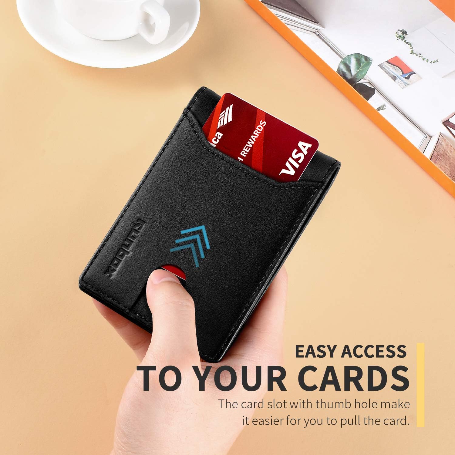 Detalle 2 de RUNBOX Leather Bifold Wallet