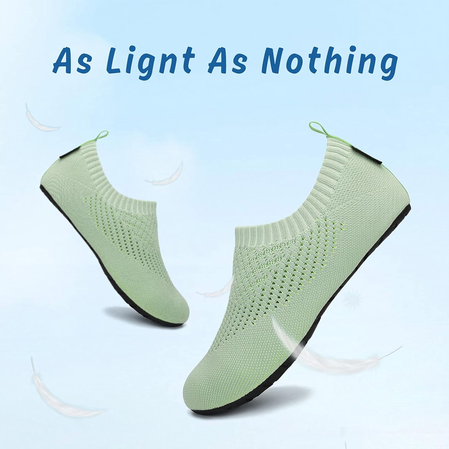 Detalle de SAGUARO Unisex Badeschuhe – Wasserschuhe für Damen und Herren, Schnell Trocken, rutschfeste Sohle (EU 37–47)