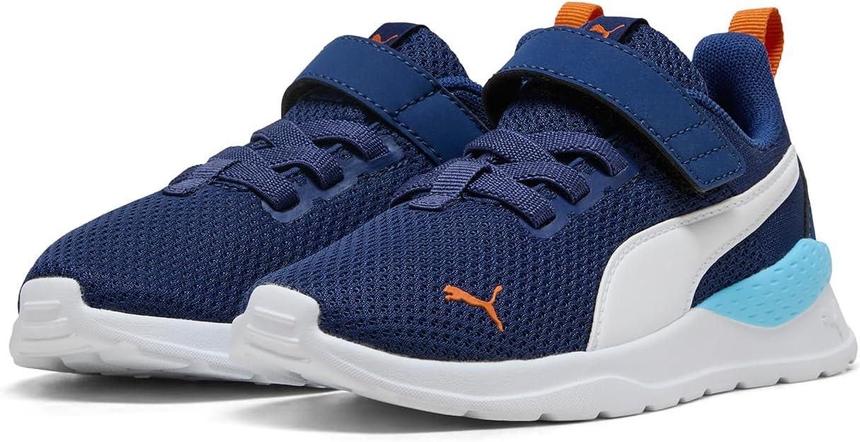 Detalle 2 de PUMA Anzarun Lite Ac+ Ps Unisex Kinder Sneaker – Puma Black/White, Größe 34 EU