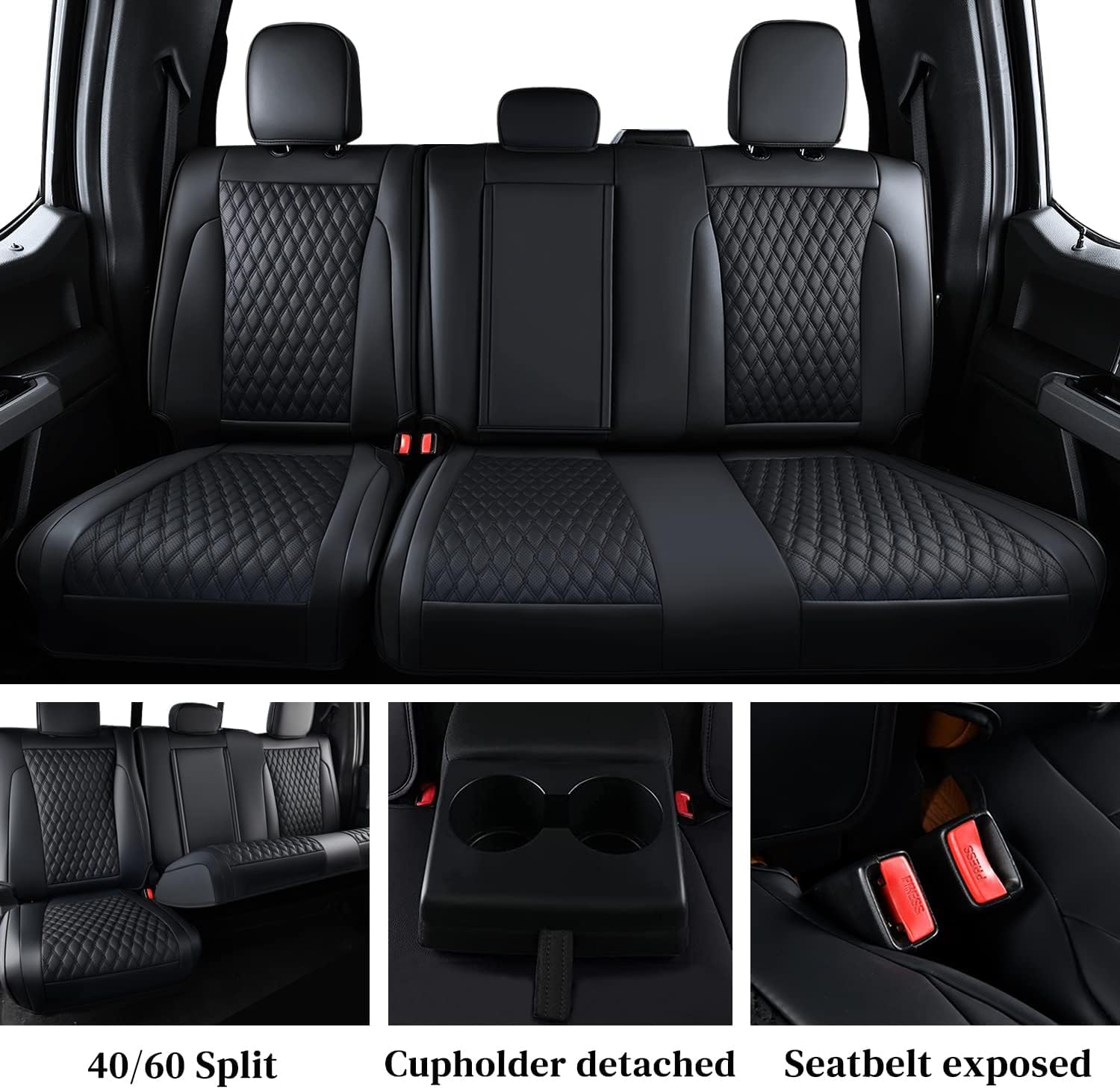 Thumbnail 5 de Coverado F150 Seat Covers, Waterproof 2015–2026