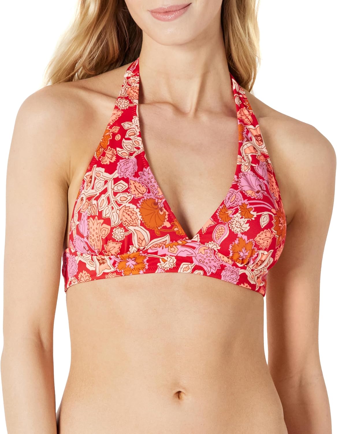 Thumbnail 5 de Amazon Essentials Femme Maillot de Bain Bikini à Nouer au Niveau du Cou avec Légère Maintien — Grandes Tailles