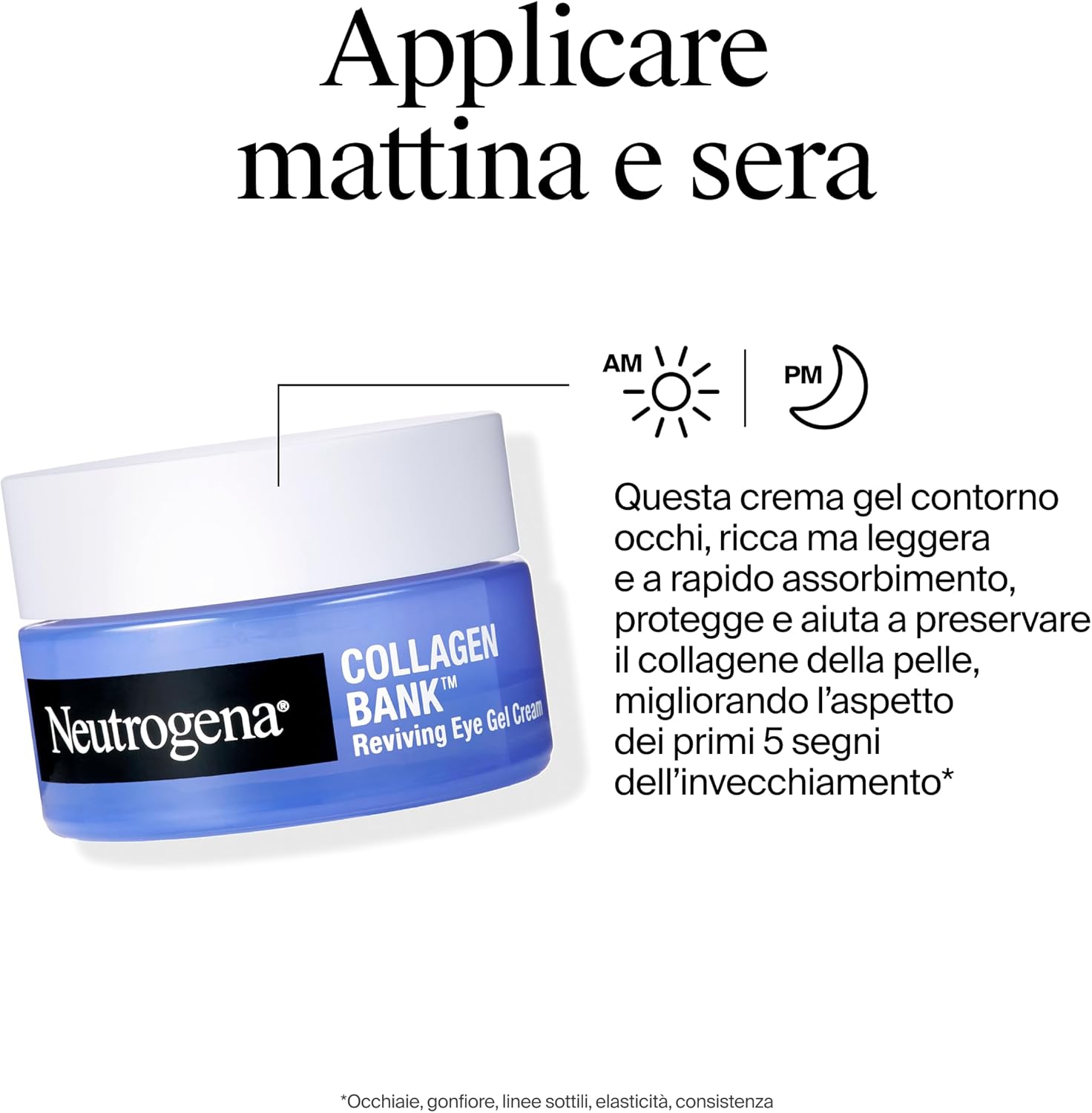 Thumbnail 6 de Neutrogena Collagen Bank Crema Gel contorno occhi 15 g