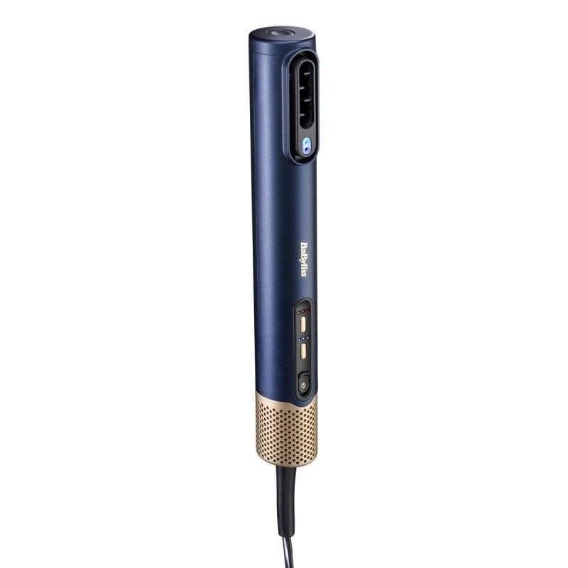 Detalle 2 de Cepillo de aire BaByliss Air Power AS6550E cerámico digital 1600W azul marino