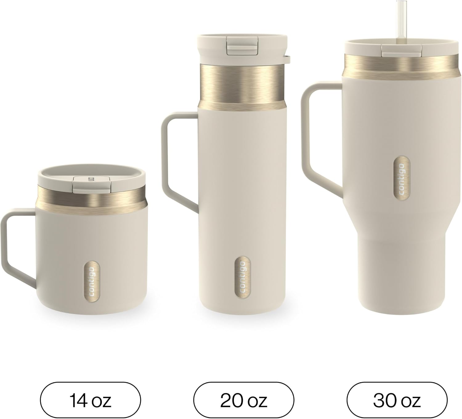 Thumbnail 3 de Contigo Stainless Steel Tumbler 30 oz