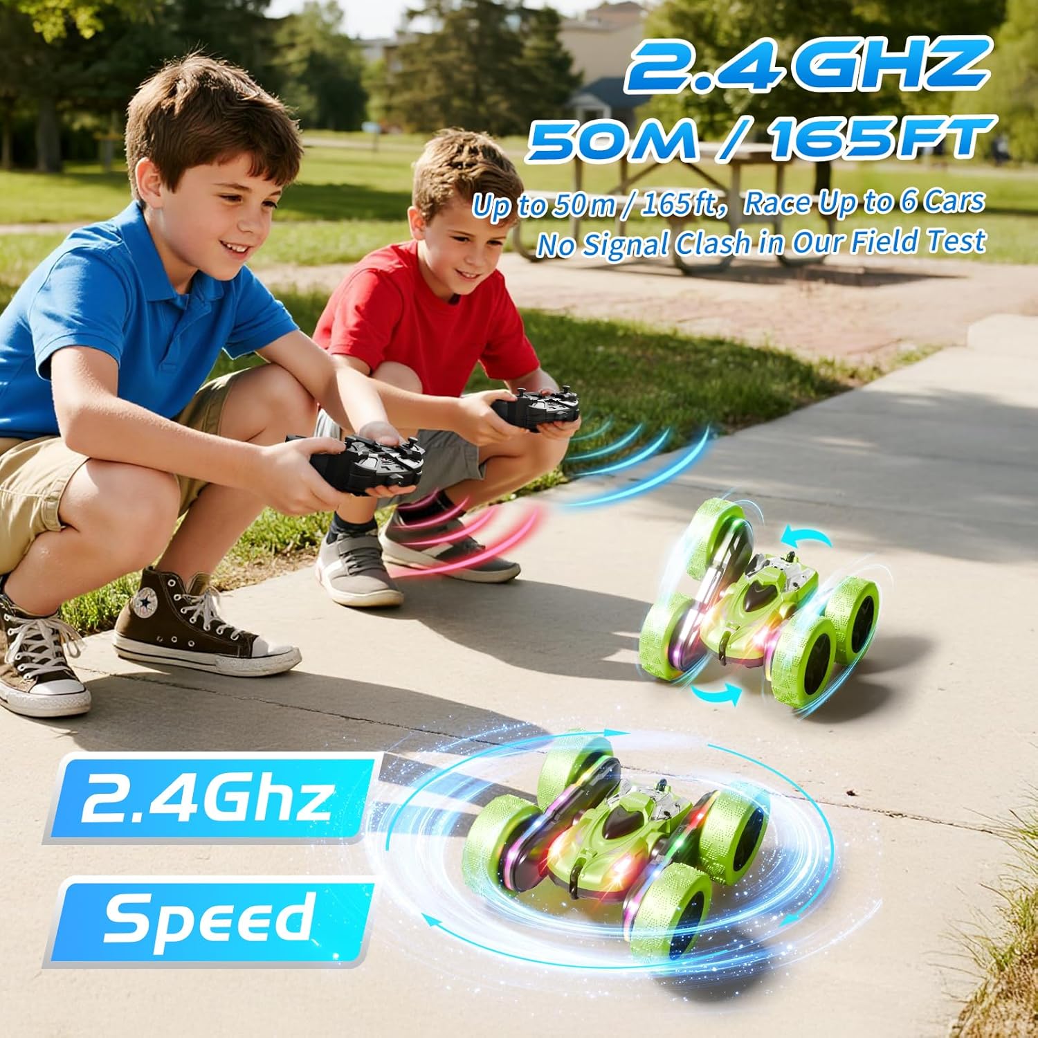 Thumbnail 5 de Zalneo 4WD RC Stunt Car with 360° Flips