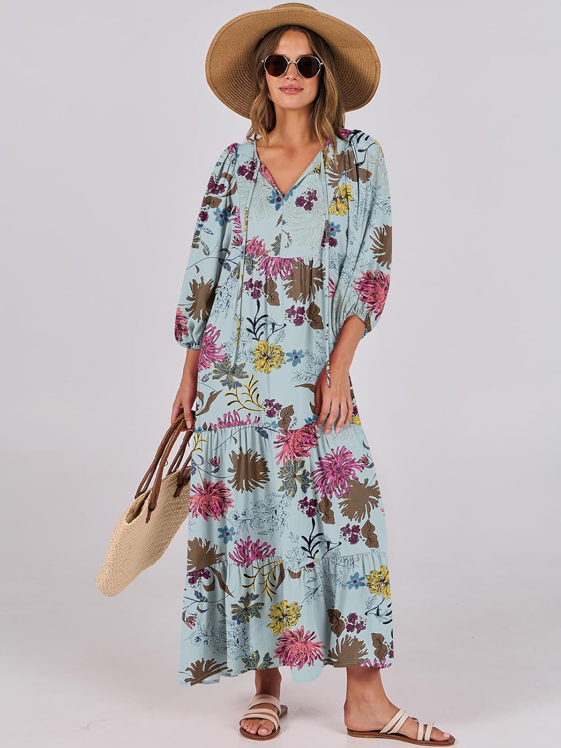 Thumbnail 6 de ANRABESS 2026 Boho Maxi Dress