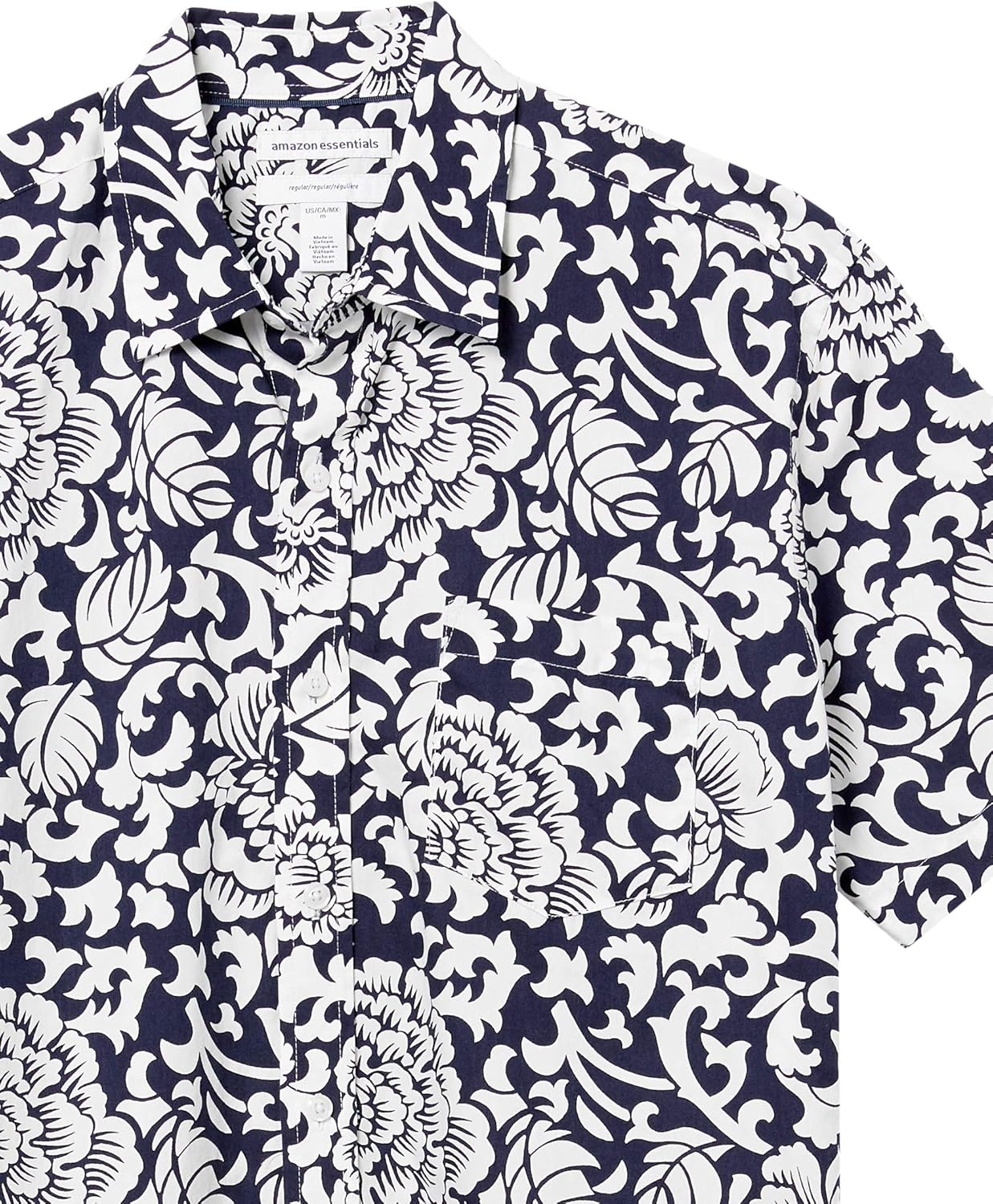Thumbnail 5 de Amazon Essentials Men's Regular-Fit Short-Sleeve Poplin Shirt