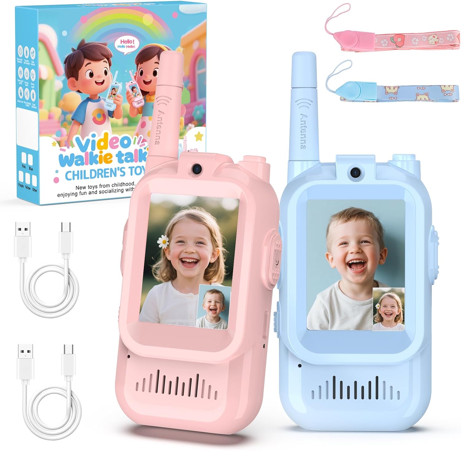 Detalle de Video Walkie Talkies for Kids 150 m range