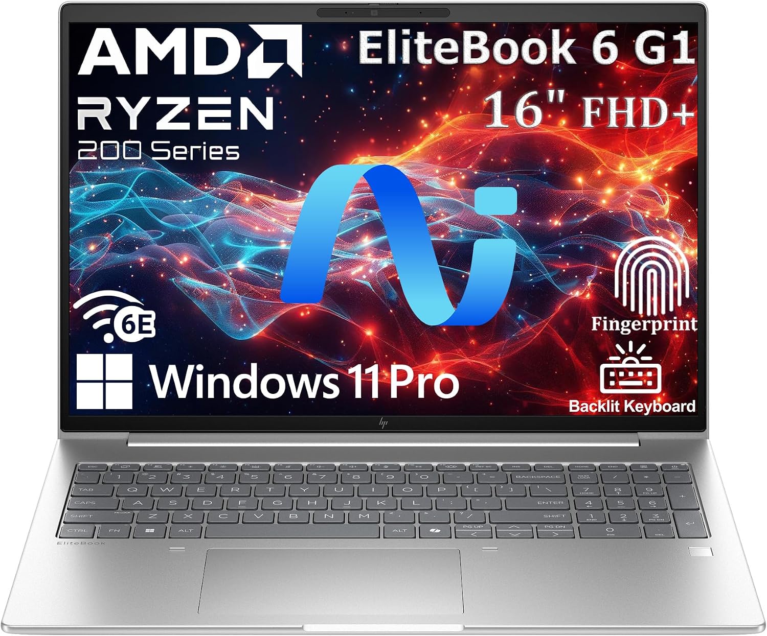 Detalle de HP Business Laptop, EliteBook 6 G1a