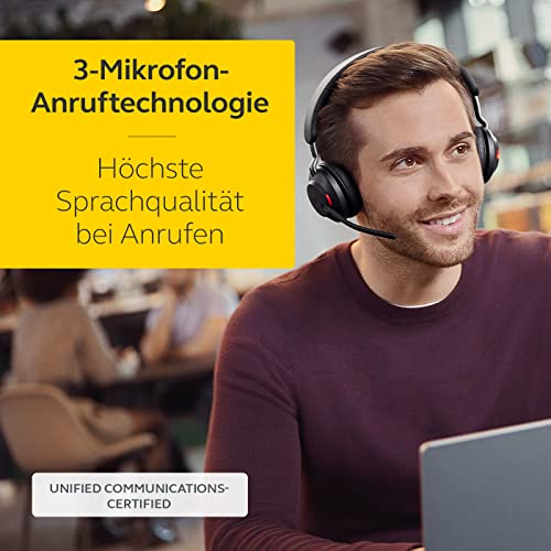 Detalle de Jabra Evolve2 65, casque sans fil avec annulation du bruit
