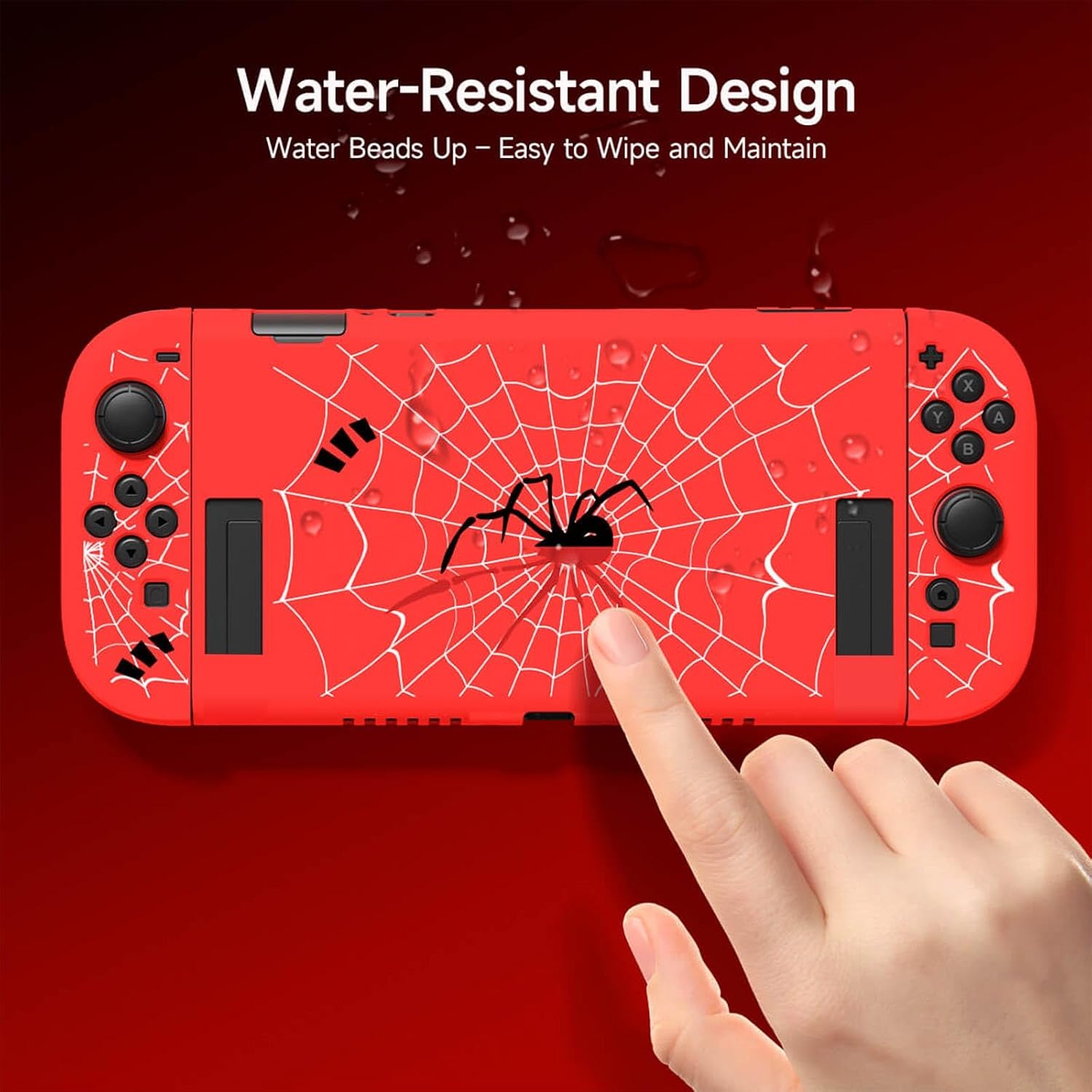 Detalle de Nintendo Switch 2 case 2025 textured grip
