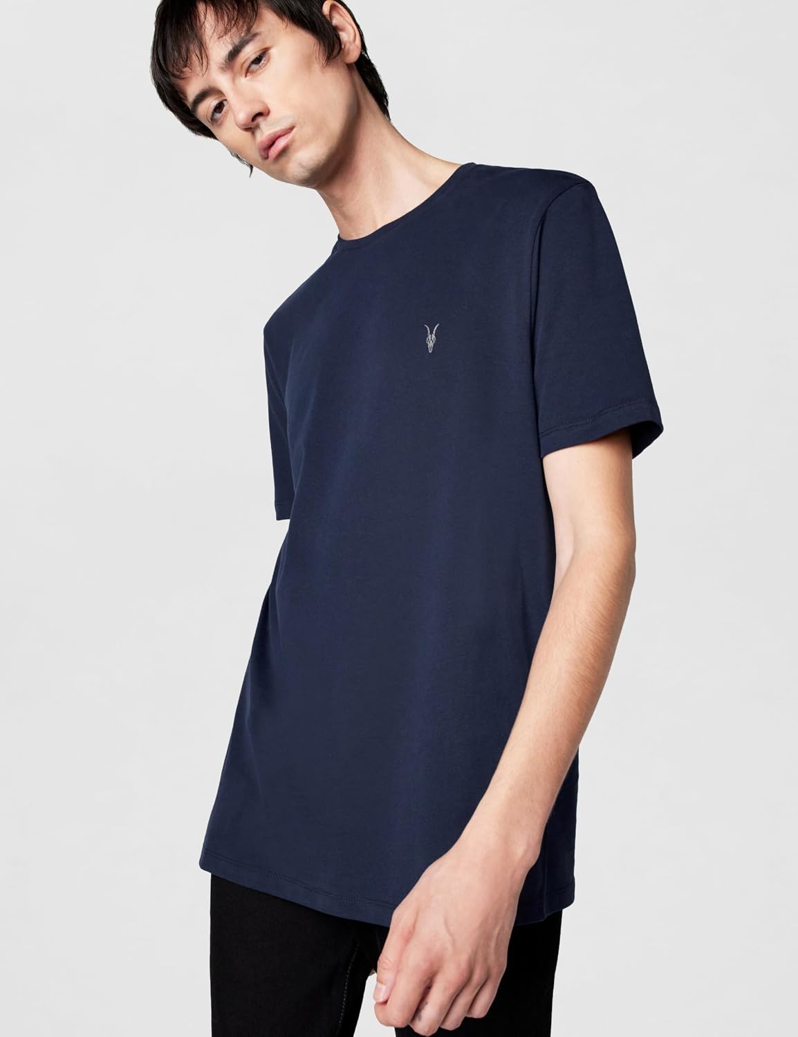 Detalle de AllSaints Col Rond à Manches Courtes pour Homme
