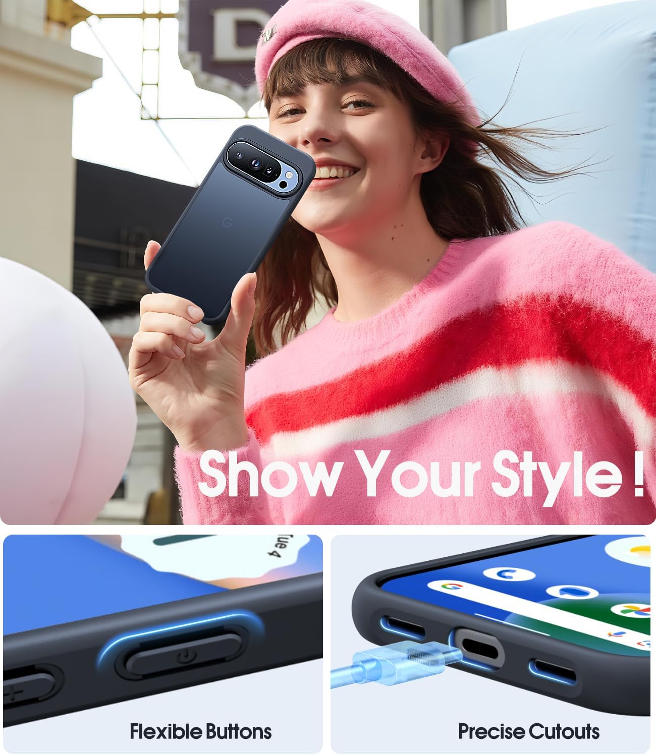 Thumbnail 3 de JAME Pixel 10/Pixel 10 Pro case 6.3-inch