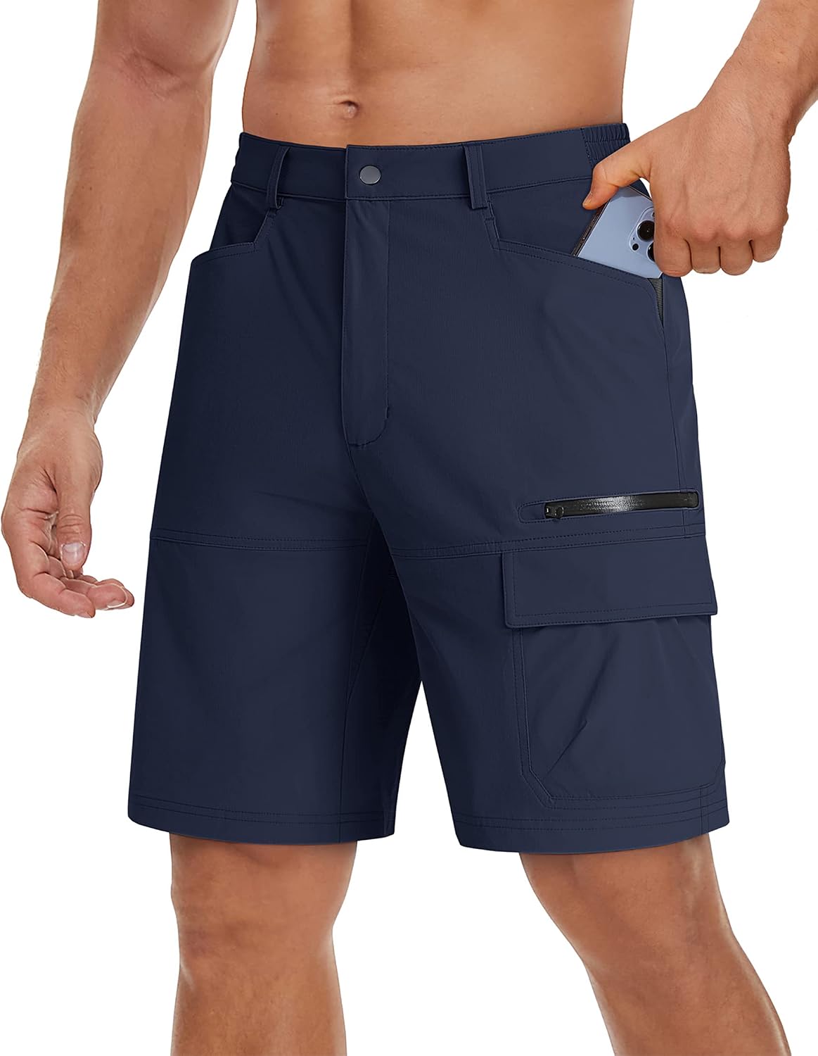 Thumbnail 1 de TACVASEN Men's Summer Outdoor Shorts: Quick Dry Water-Resistant Cargo for Hiking, Golf, and Work