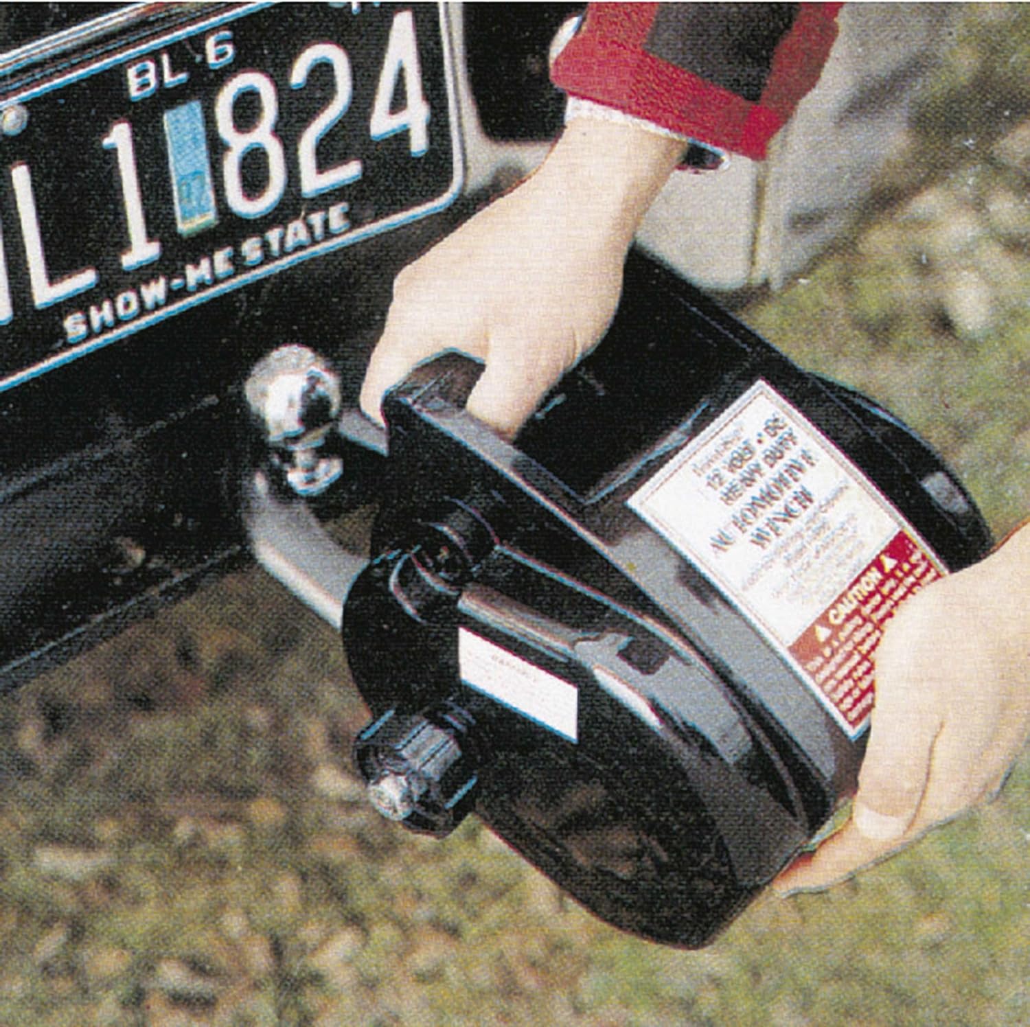 Thumbnail 2 de Ribitech 4277 Seilwinde für Auto – 5 t, 12 V, 300 W, schwarz