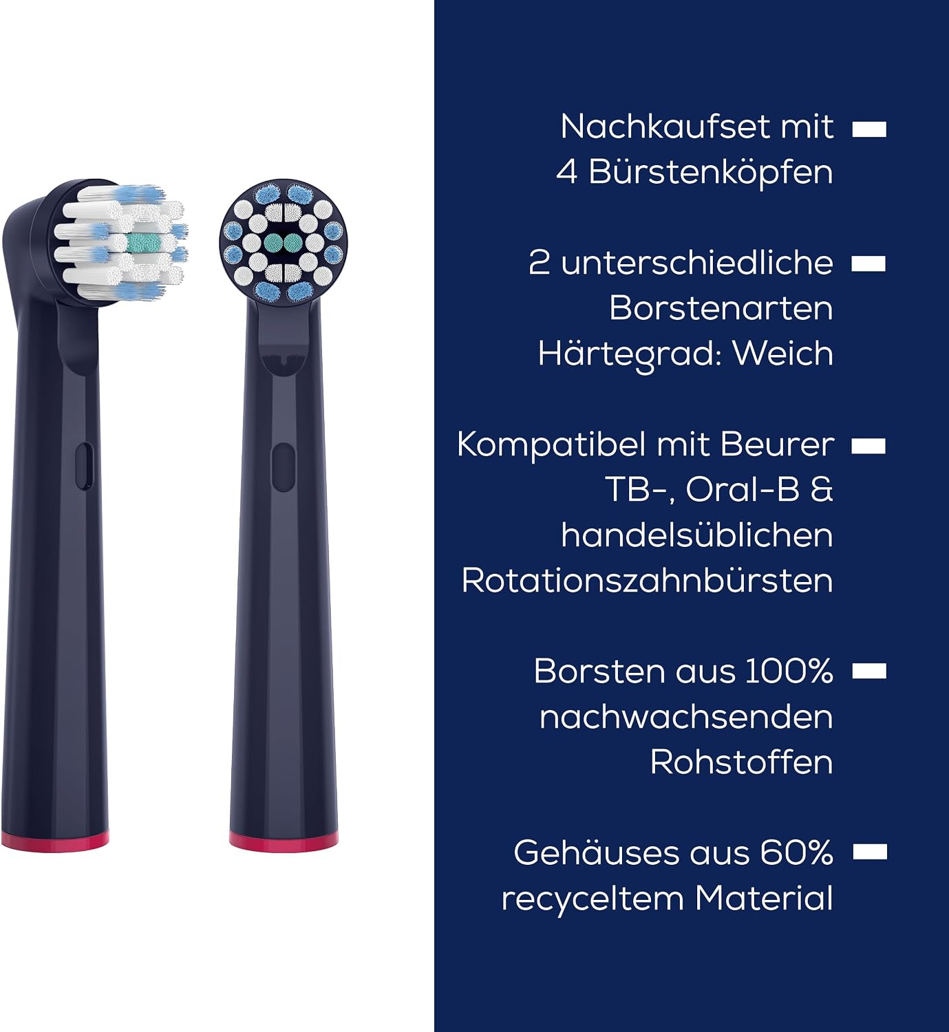 Thumbnail 6 de Beurer TB Sensitive Eco Bürstenköpfe, 4