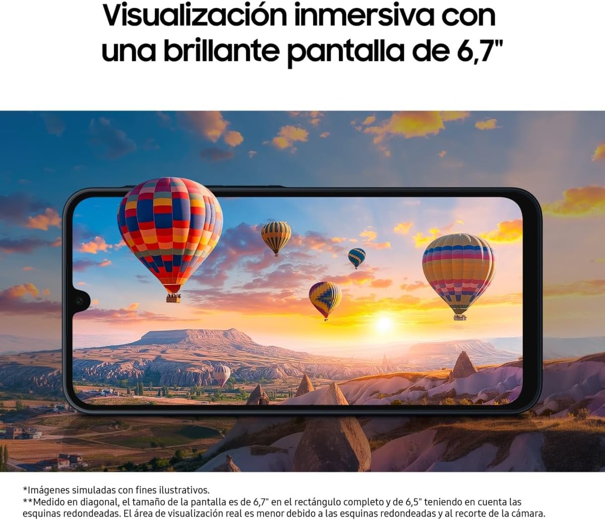 Detalle 2 de Samsung Galaxy A16 4G LTE 📱, Pantalla 6,7", 128GB, Garantía+Extra