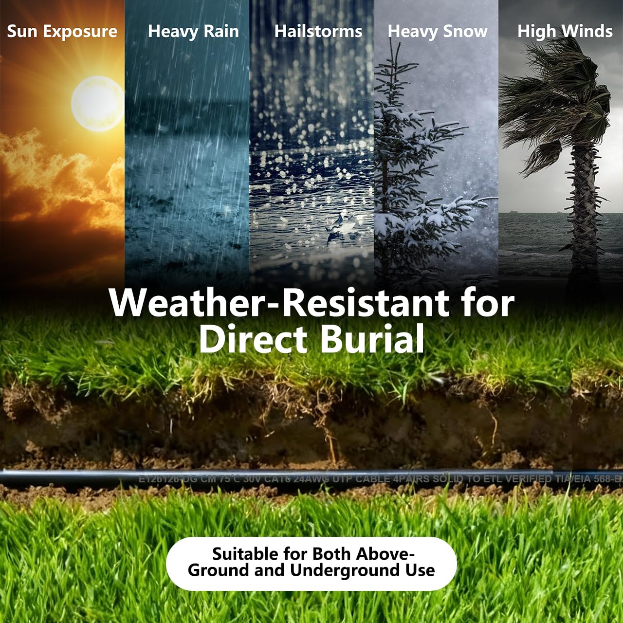 Thumbnail 4 de Jadaol Cat6 5ft Patch Cables 10Gbps 📡