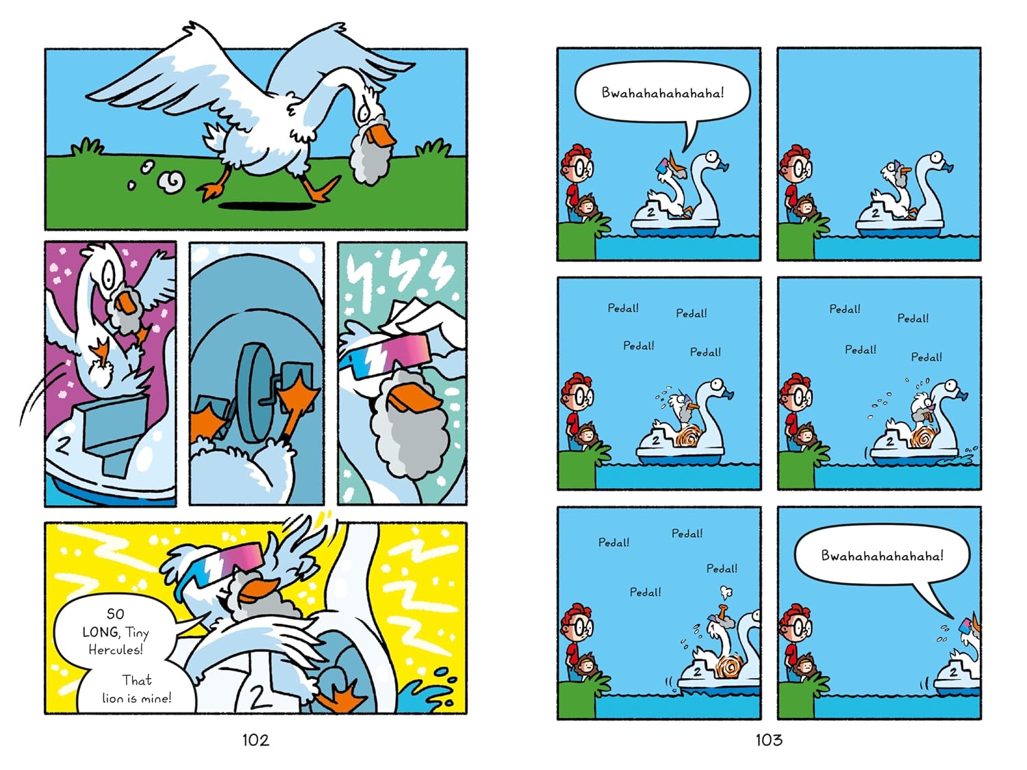 Thumbnail 6 de Tiny Hercules kinderstrip, 208 pagina's, 14 x 1,3 x 21 cm