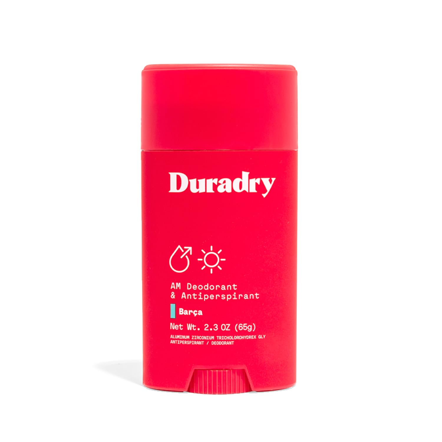 Duradry Clinical-Strength Antiperspirant Deodorant (Barca Scent) for Women & Men