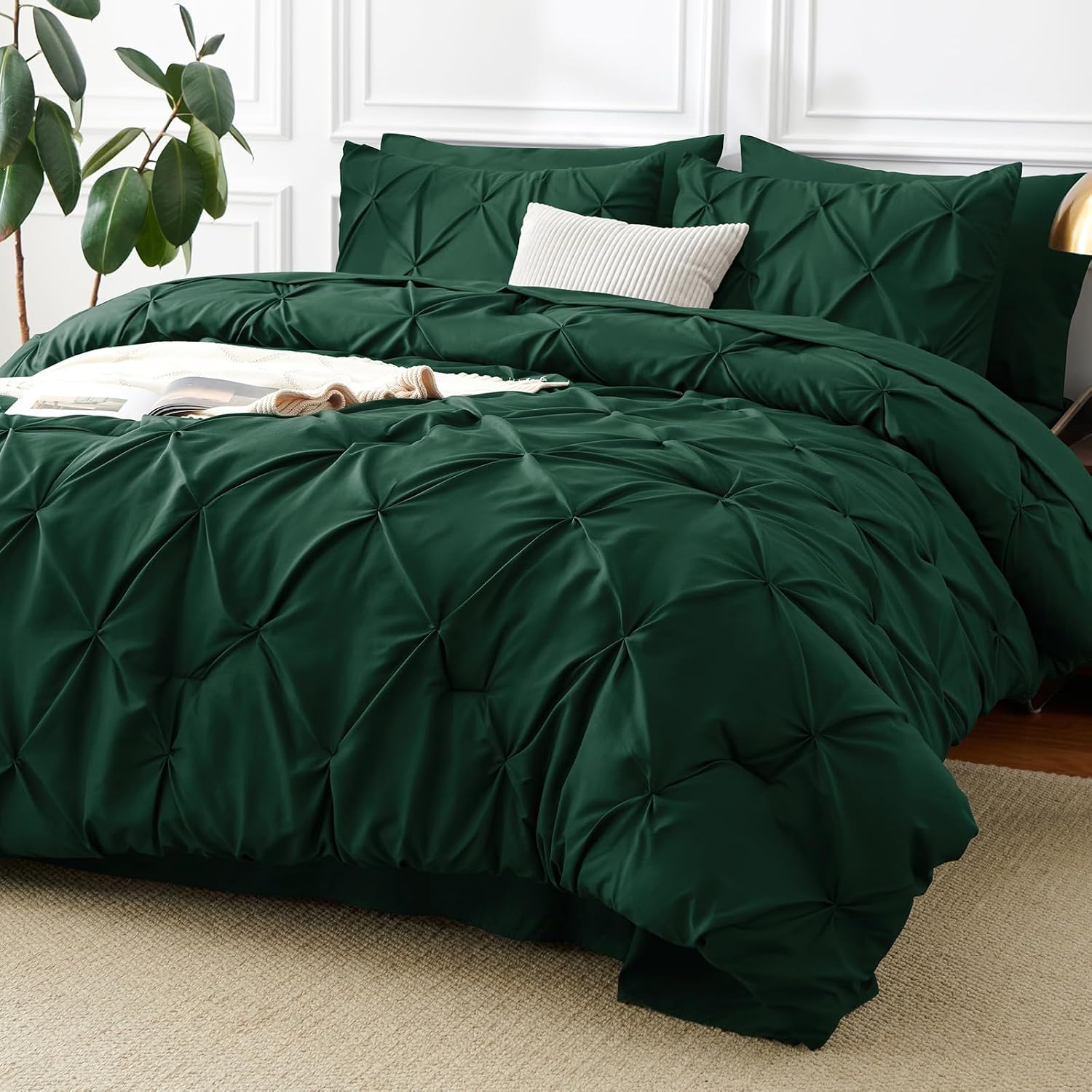 Detalle de CozyLux Comforter Set, California King