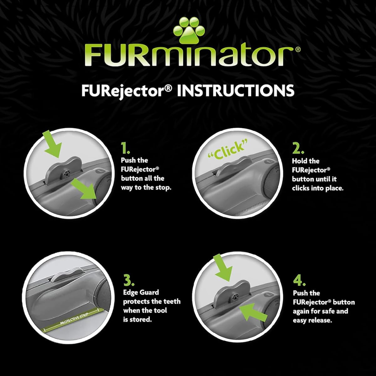 Thumbnail 4 de FURminator Outil Undercoat deShedding pour Chien à Poils Longs