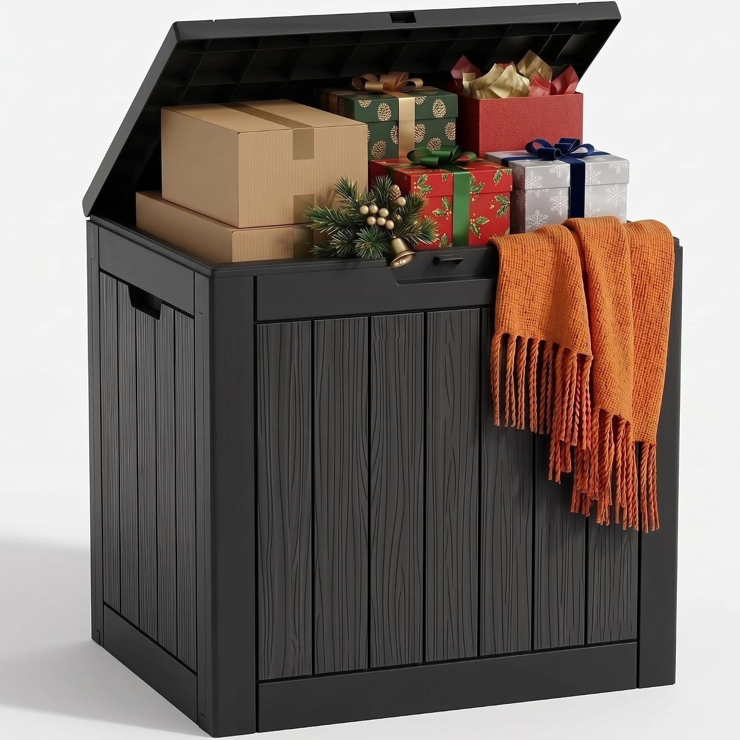 Detalle de Outdoor Parcel Delivery Box, 50 Gallon