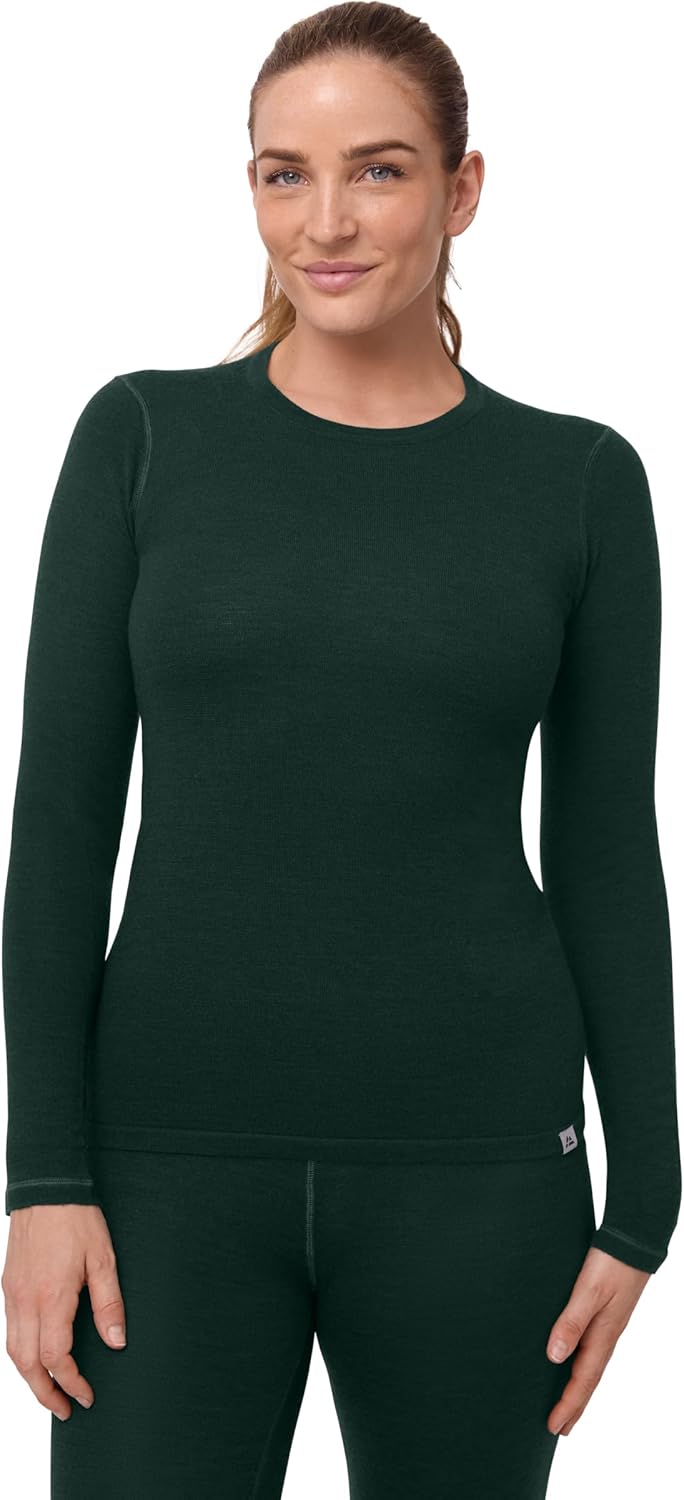 DANISH ENDURANCE Haut thermique en laine mérinos (femme) – couche de base hiver