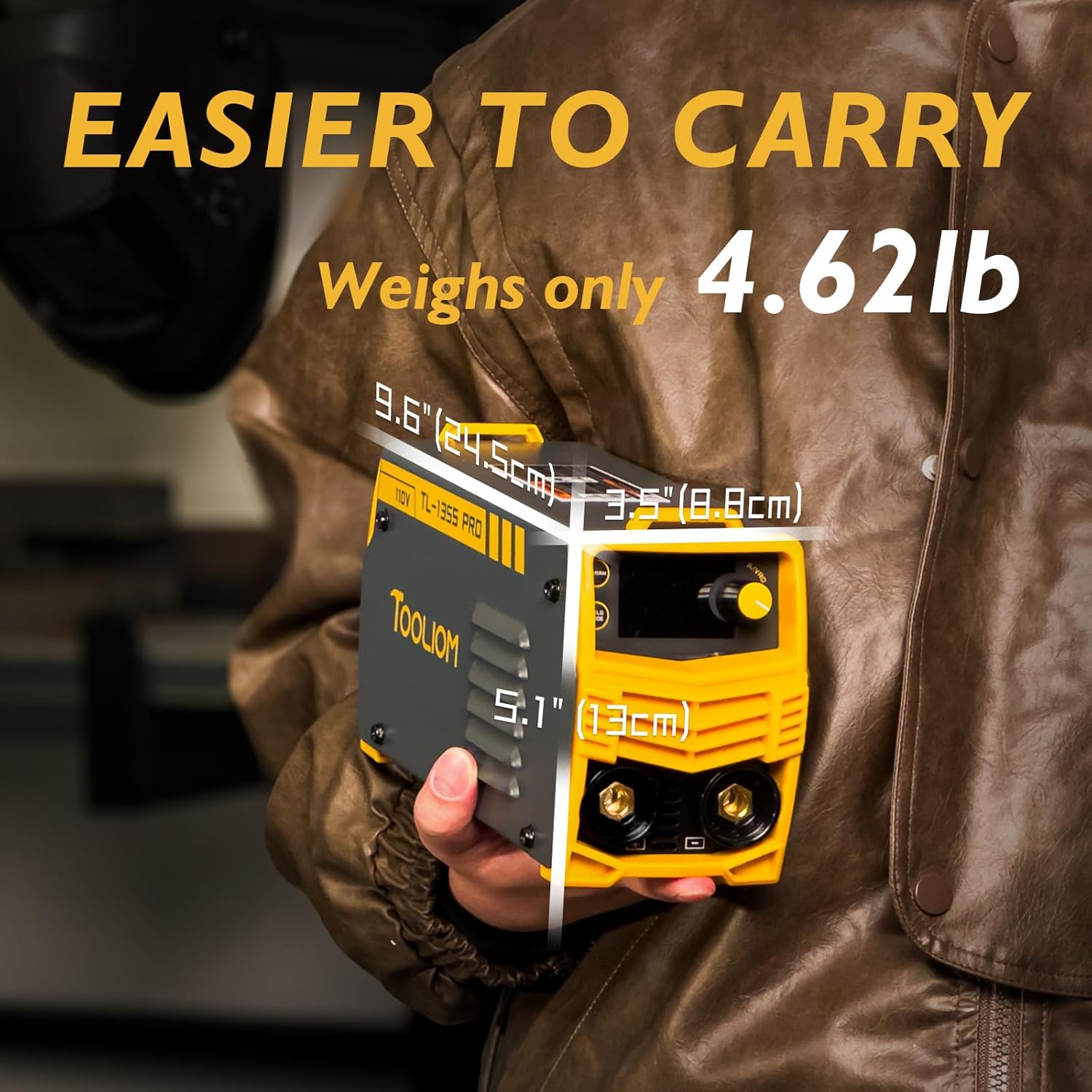 Thumbnail 5 de TOOLIOM 135A Stick/Lift TIG Welder 110V: Portable MMA/ARC with Lift TIG Torch and LCD Display