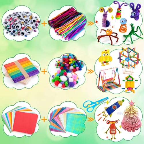 Thumbnail 3 de Kit de Manualidades Niños con Art Supplies, Creativo y Divertido 🎨