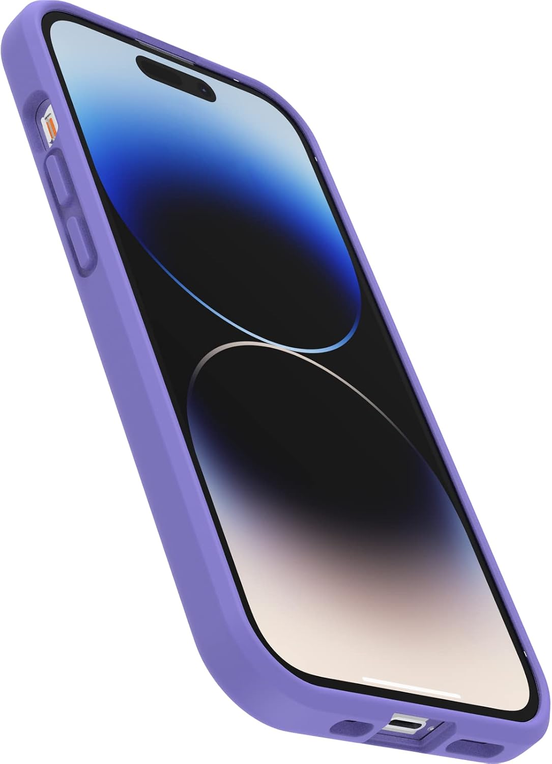 Detalle 2 de Otterbox Funda iPhone 14 Pro Sleek Transparente/Morado