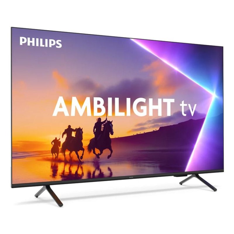 Detalle de Philips 65PUS8550/12: QLED 65” con Ambilight, HDR y Dolby Atmos para cine, gaming y streaming