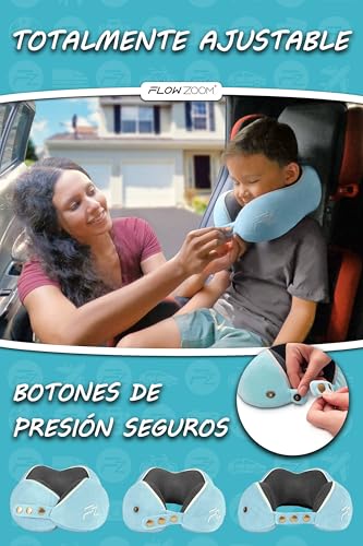 Thumbnail 2 de FLOWZOOM Comfy Kids: Almohada de Viaje Viscoelástica para Niños de 3 a 5 Años