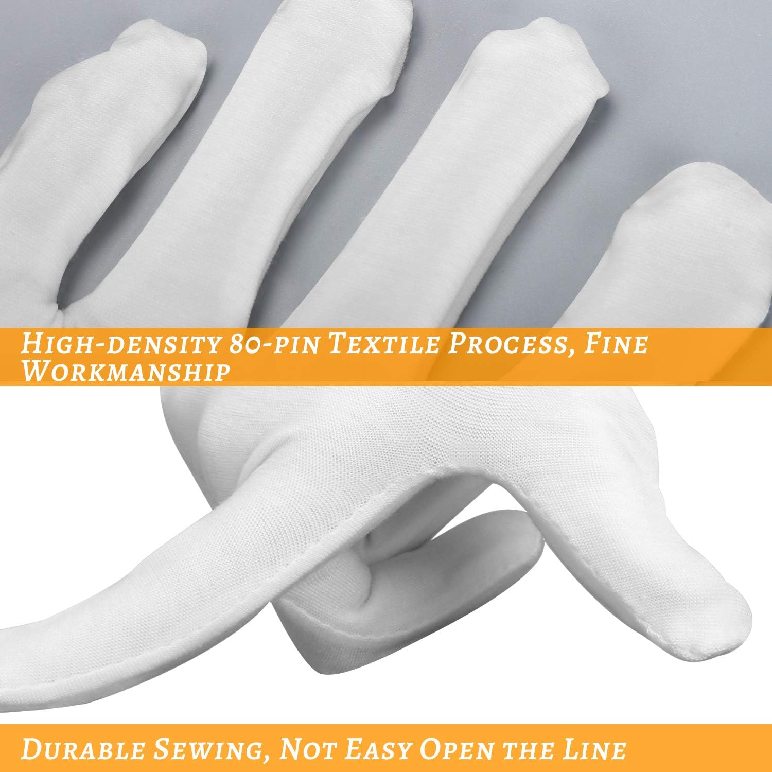 Thumbnail 1 de Cotton Gloves 30 Pcs for Eczema