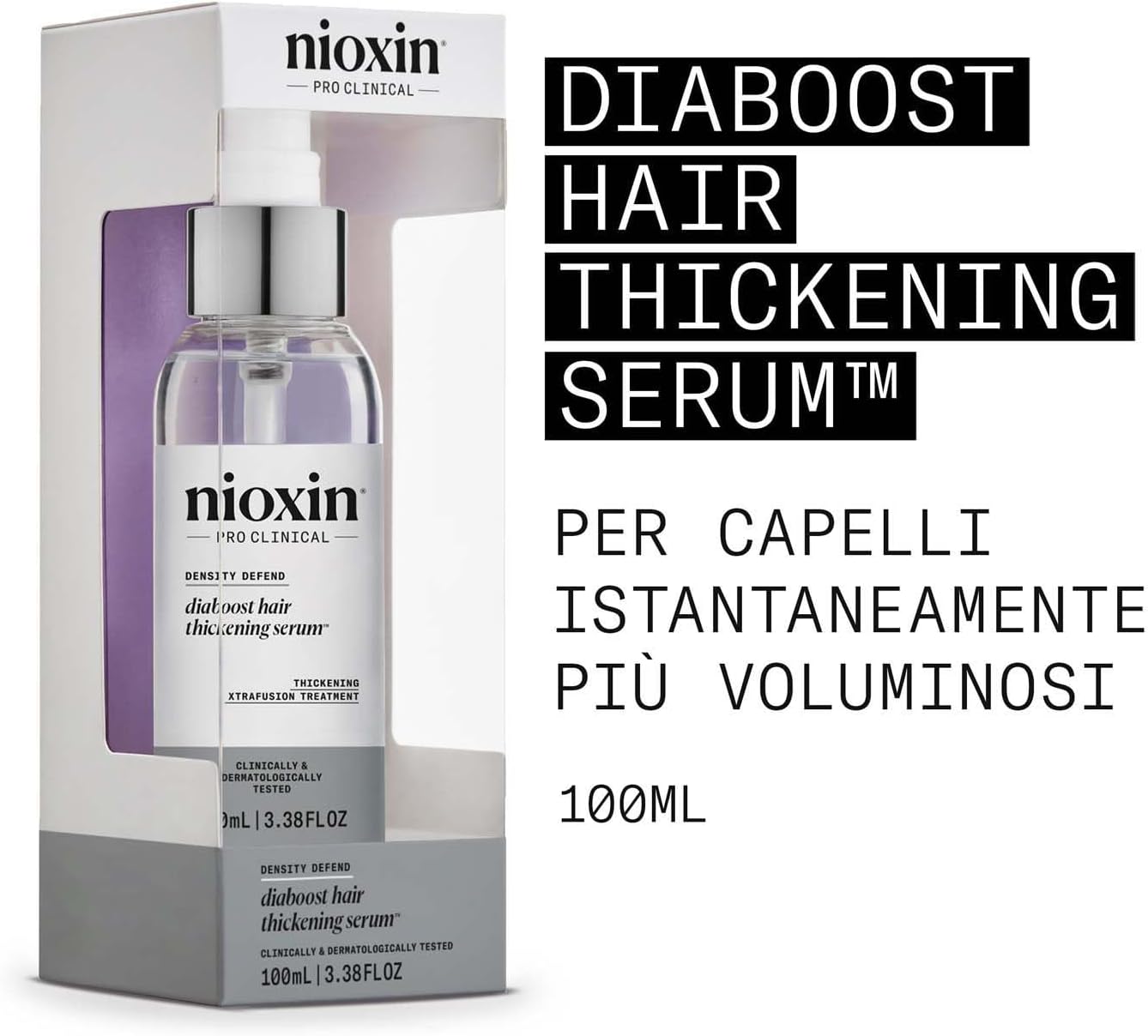 Thumbnail 1 de Nioxin Density Defend Diaboost Siero Fortificante per Capelli – Trattamento Senza Risciacquo 100 ml