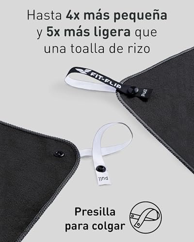 Detalle de Fit-Flip Microfibre towel compact quick-dry 🏖