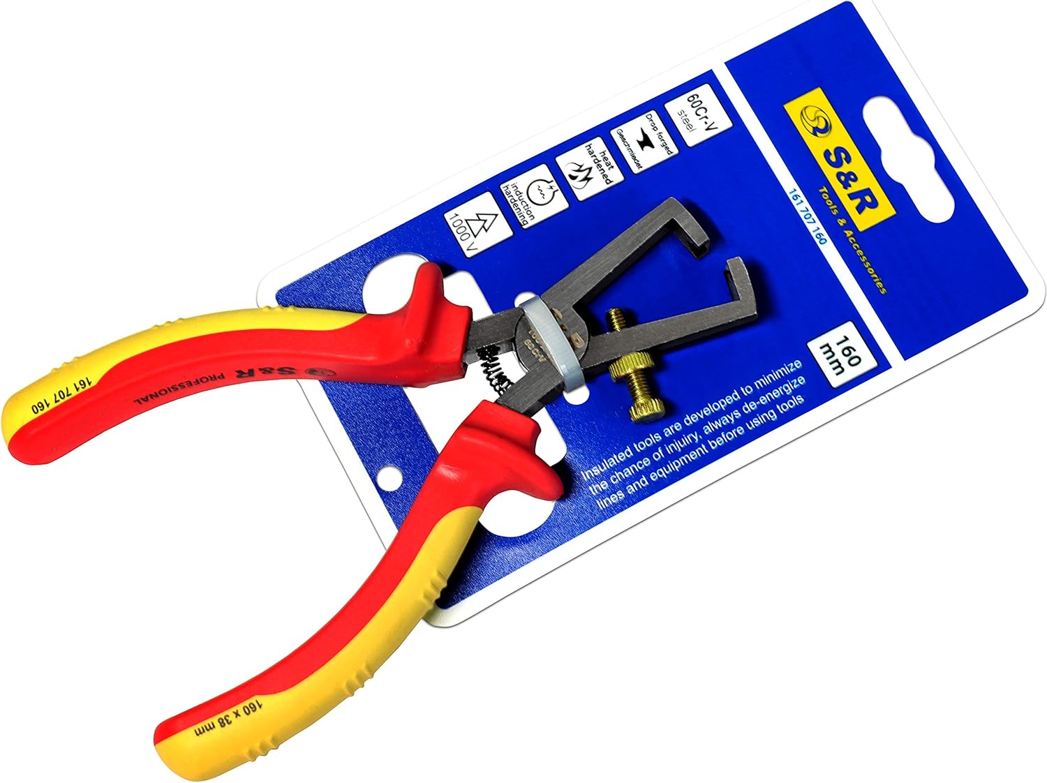 Thumbnail 5 de S&R Pince à Dénuder 1000 V 🔧