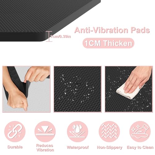 Detalle 2 de NIUXX 3-in-1 Antivibrationsmatte: EVA-Dämpfer-Set für Waschmaschine und mehr