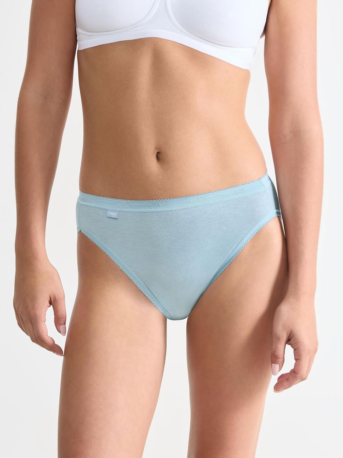 Detalle de Sloggi Basic+ Tai C3p Moderne Femme en coton biologique (lot de 1)